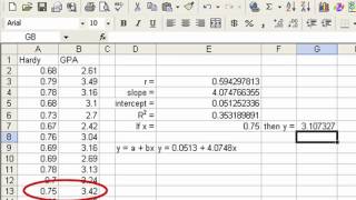 XL9 Correlations and Regressions.wmv
