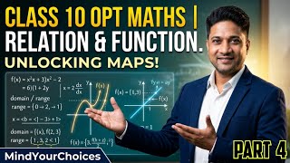 Part 4 - Class 10 Opt Maths | Relation and Function | SEE 2083 Important Questions with Solutions
