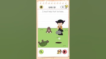 Brain Test 4 : Tricky Friends Level 127 Walkthrough