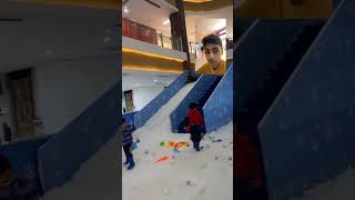 There Is Snow In The Middle Of The Mall