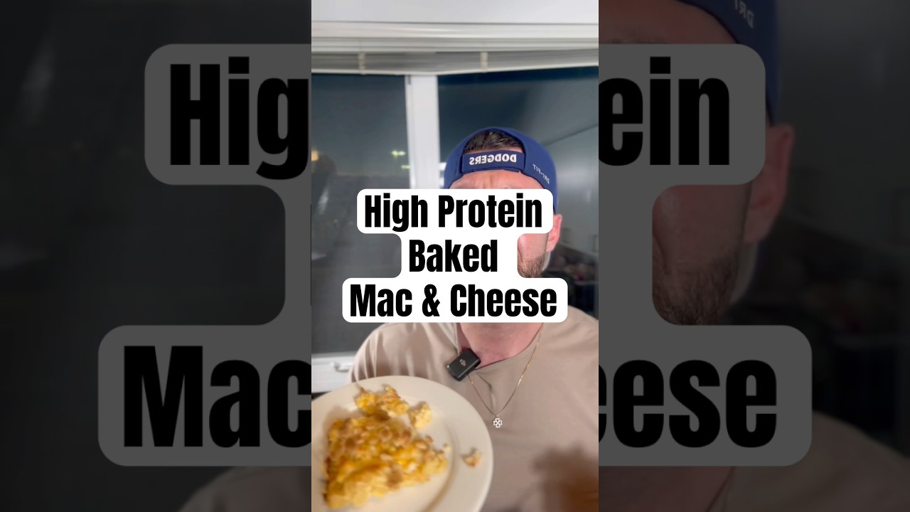 HIGH PROTEIN BAKED MAC & CHEESE