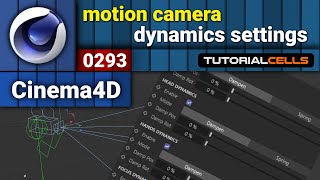 Celebrity 0293. motion camera ( dynamics settings ) in cinema 4d Profile