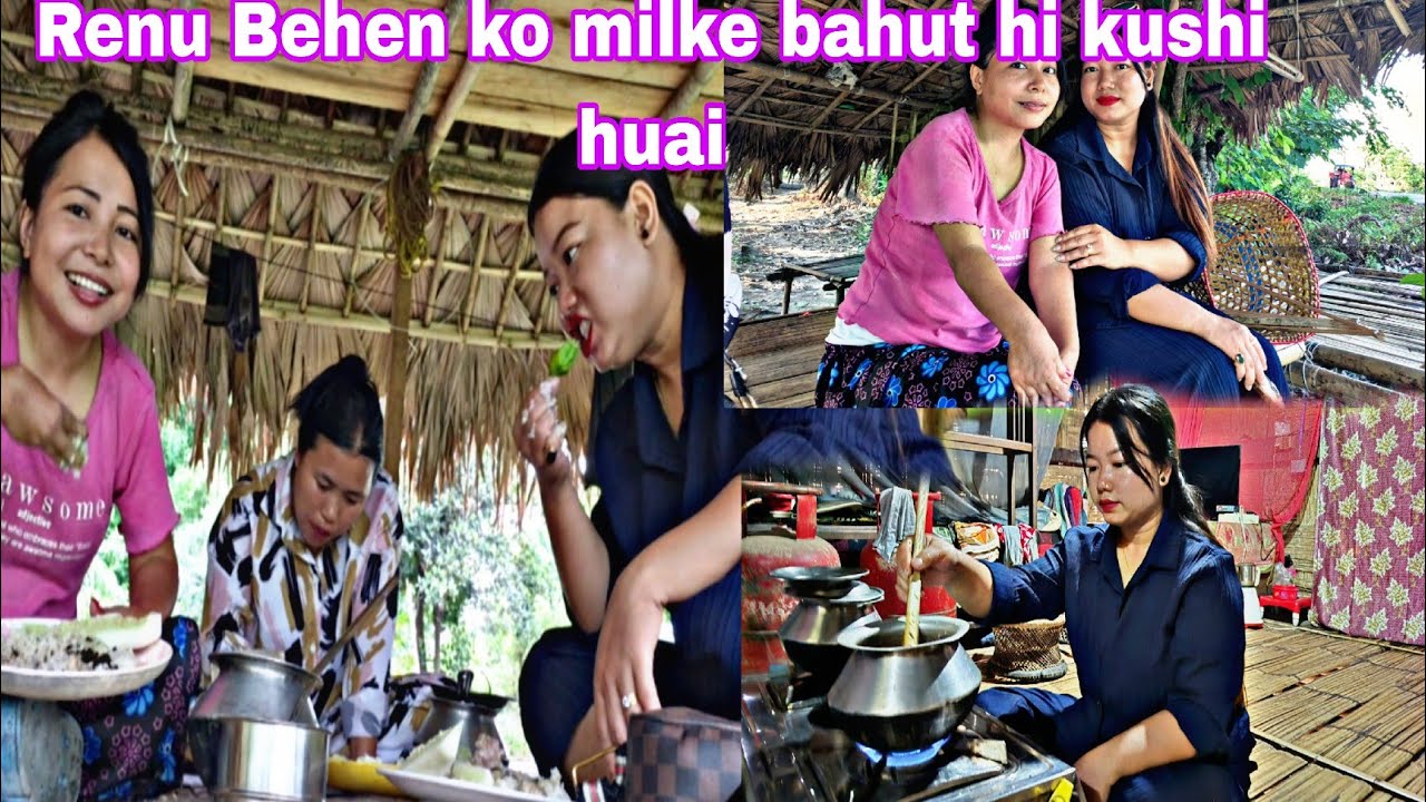 Phir Se Mujhe Milne Aya Hai Renu Behen)Lunch Ke Liye Banaya Local Chicken 🐔