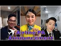 AIRLINE PA ANNOUNCEMENT ✈️ (Voice Over)