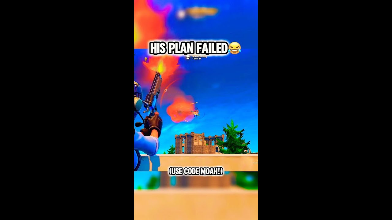 Bro Had a Plan… It Failed Miserably 😂💀 | Fortnite Short - YouTube