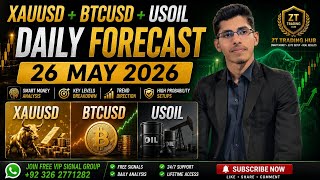 Gold, BTC, USOIL & DXY Forecast | 26 May 2026 | Big Moves Incoming?