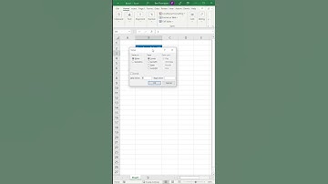 Serial Number in Excel Shortcut #shorts