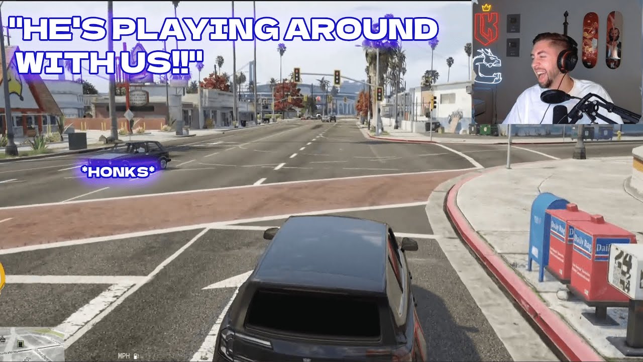 Mr K POV Of Buddha Trolling CG While They Followed Him...| NoPixel 4.0