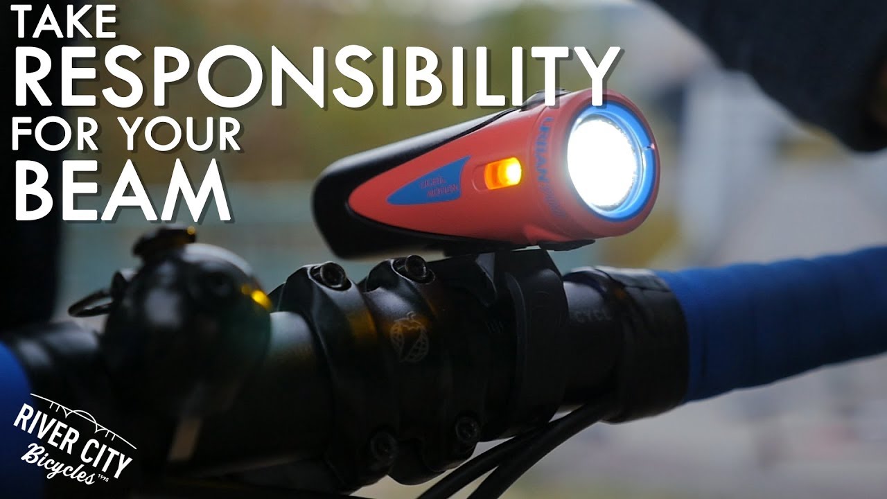 Take Responsibility for your Beam // Bicycle daytime running lights YouTube