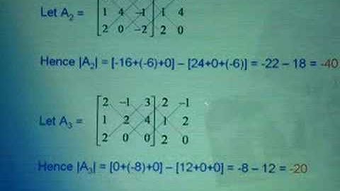 Video on Chapter 2 - Matrix - Part 8c