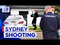 Police hunting man after shooting in Western Sydney | 9 News Australia