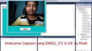 Emgu C# Webcam Demo