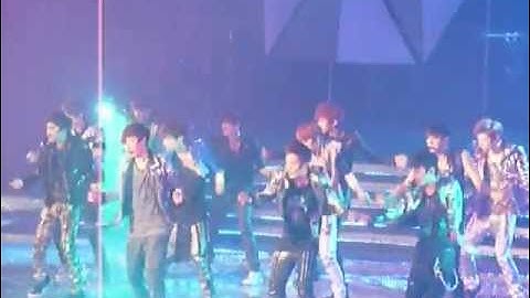 120331 EXO - "MAMA" Debut Showcase (Fancam)
