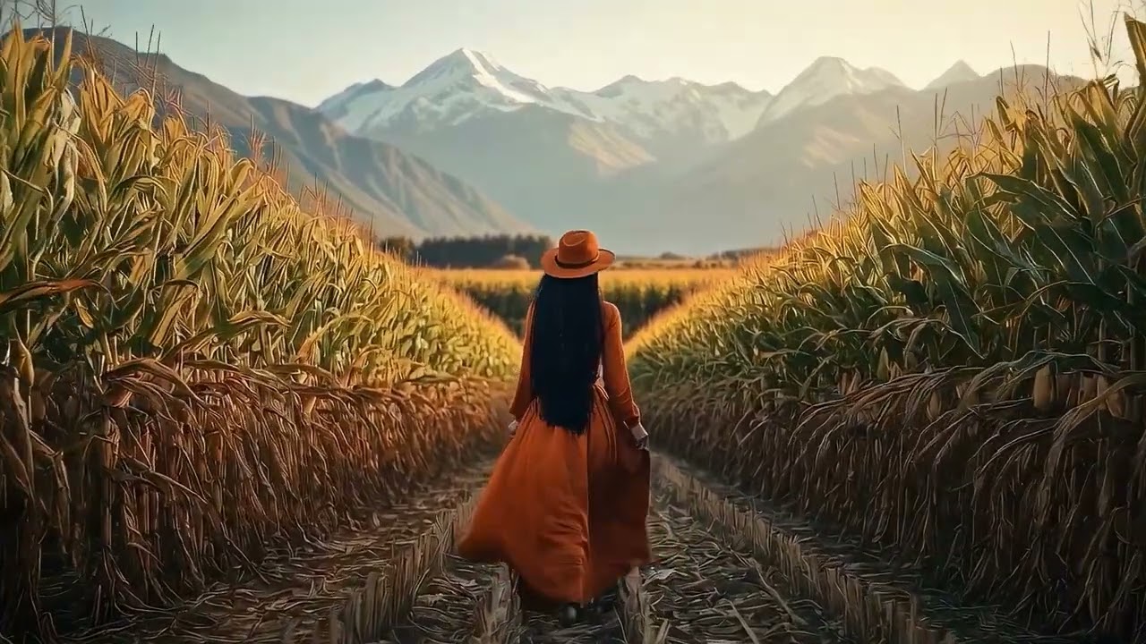 A Silent Sunset - A Cinematic Moment in New Zealand's Golden Fields [The Mystical Trail]