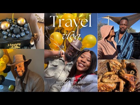 TRAVEL VLOG| THE OFFICIAL SURPRISE🤭| I DIDN’T EXPECT HIM TO CRY🥹