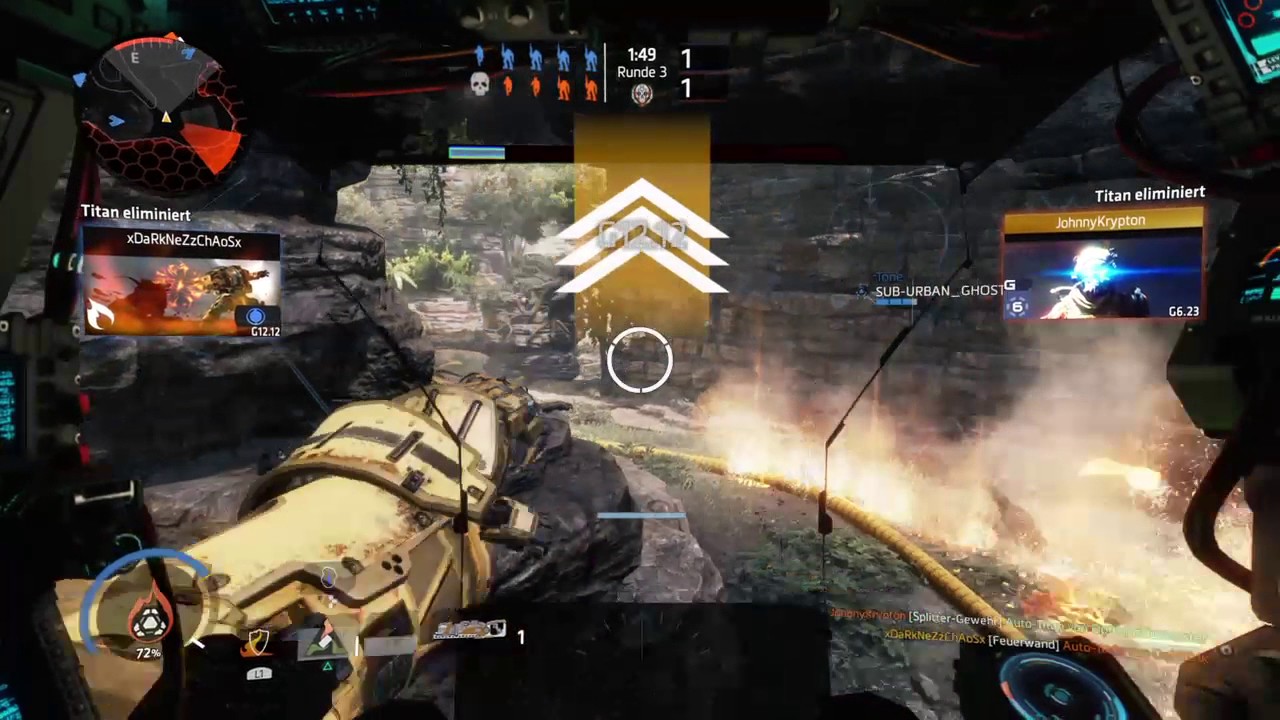 Titanfall 2 - SCORCH destroy everything ( 3 Titan Execution in a Row )