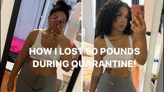 HOW I LOST 50 POUNDS DURING QUARANTINE (3 MONTHS) | OMAD