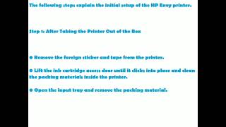 1-844-609-6674 123.hp.com/setup Envy | How to Setup HP Envy Printer with Expert