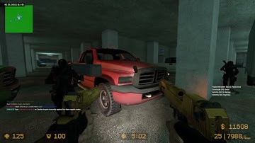 Counter-Strike: Source Zombie Escape UNLOZE ze_parking_v3_1 ~ (Nova HunterZ player)