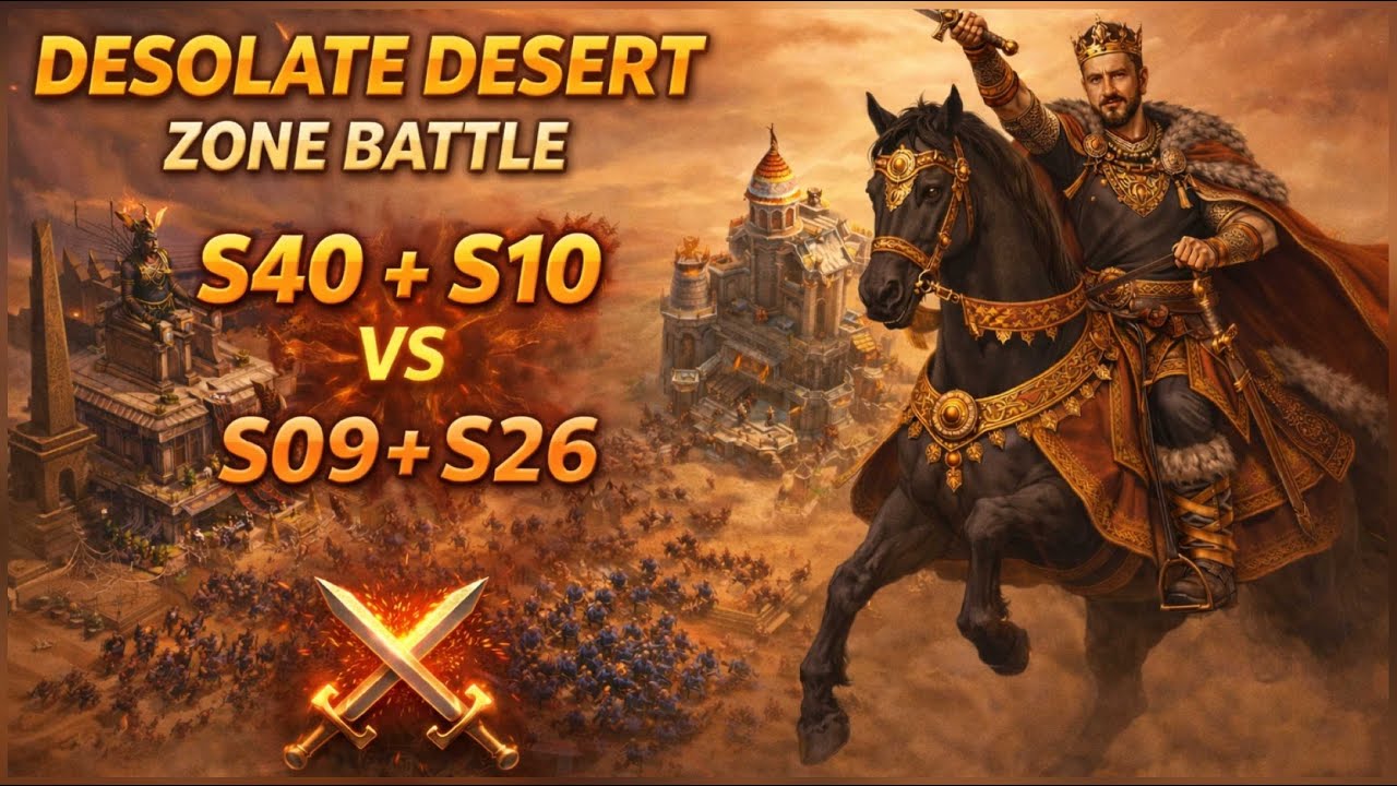Desolate Desert | S40 + S10 Vs S09 +S26 | AOEM