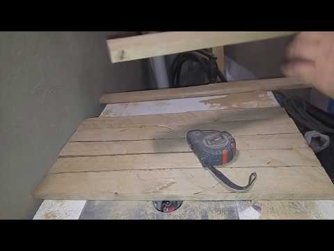 Тонкий мебельный щит своими руками часть 1- распиловка досок