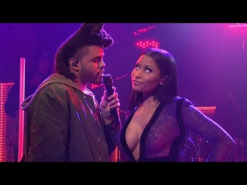 The Weeknd Performance The Hills Remix Ft Nicki Minaj SNL 