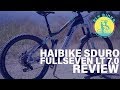 Haibike SDURO Fullseven LT 7.0 Review, Excellent Full Suspension eMTB!