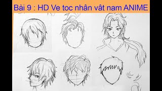 Cách vẽ tóc nam và cách vẽ tóc nữ đẹp đơn giản như người thật  TRƯỜNG THPT  TRẦN HƯNG ĐẠO