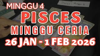 Download Lagu PISCES 26 JAN-1 FEBRUARI 2026 MINGGU CERIA♓CINTA KARIR REJEKI.RAMALAN TAROT ZODIAK MINGGU INI#pisces MP3