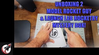 Model Rocket Guy Launch Lab Rocketry Mystery Box Unboxing
