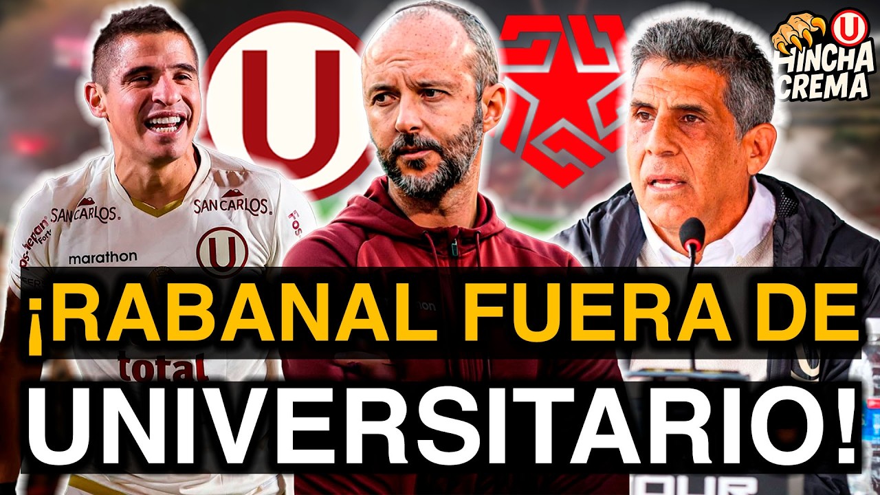 ¿JAVIER RABANAL DEBE DEJAR UNIVERSITARIO?🏆OPINIÓN HINCHA CREMA