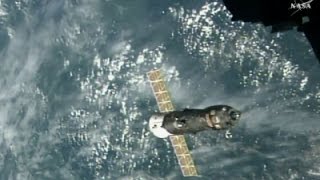 International Space Station Tests Docking System