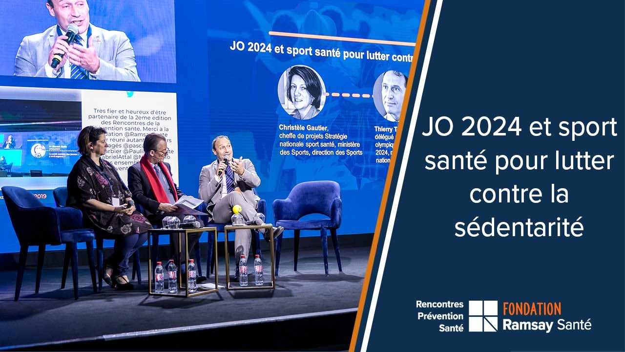 JO 2024 et sport santé pour lutter contre la sédentarité Rencontres
