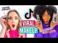 Testing Viral TikTok Makeup *worth the hype?!*