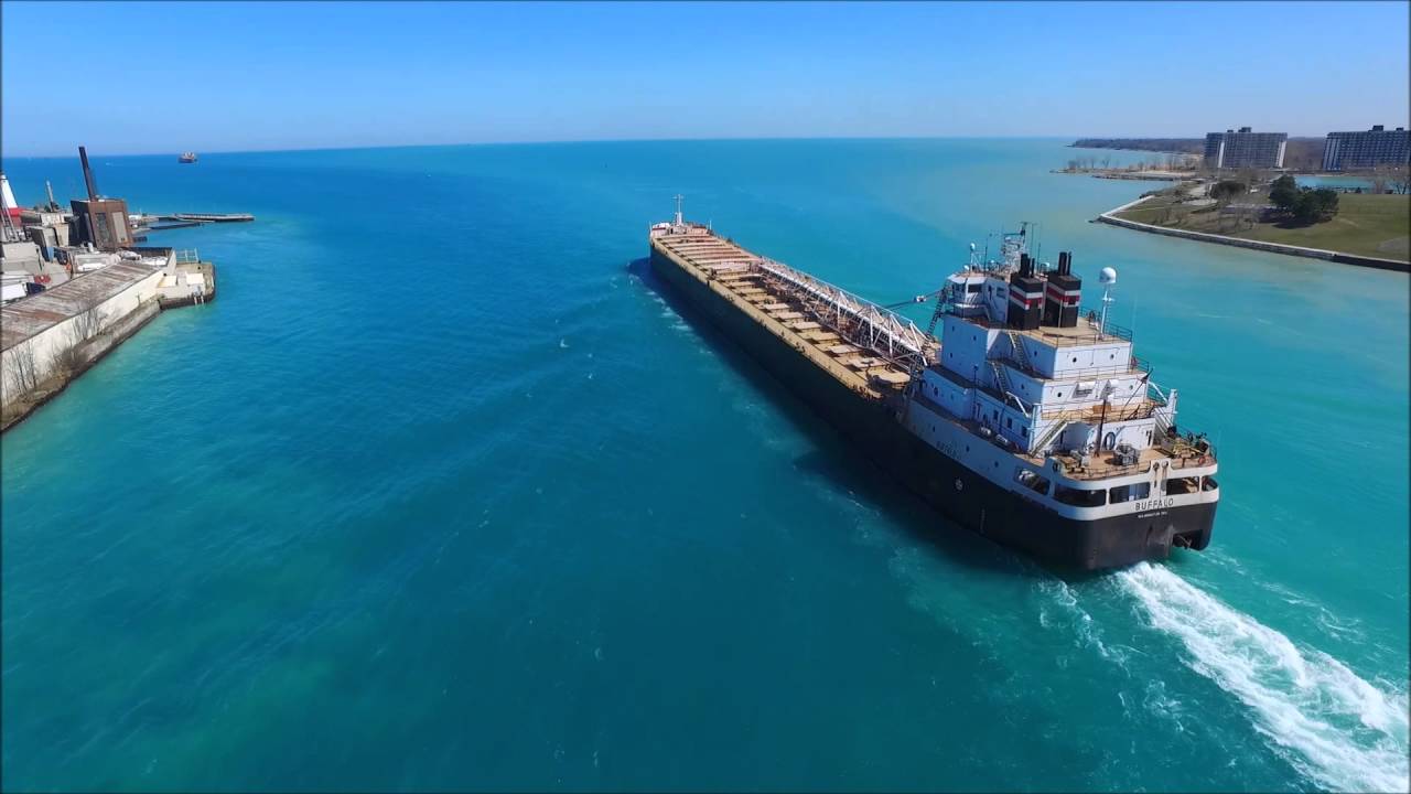 Buffalo  -  Upbound Port Huron, Michigan 4-14-2016