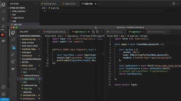 Automated API Testing using  node-fetch and mocha