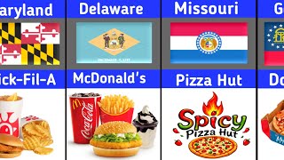 🍟 Most Popular Fast Food in Every State – What’s #1 in YOUR State