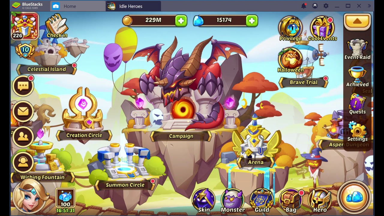 Idle Heroes: Halloween Event Value Analysis + 300 Summons