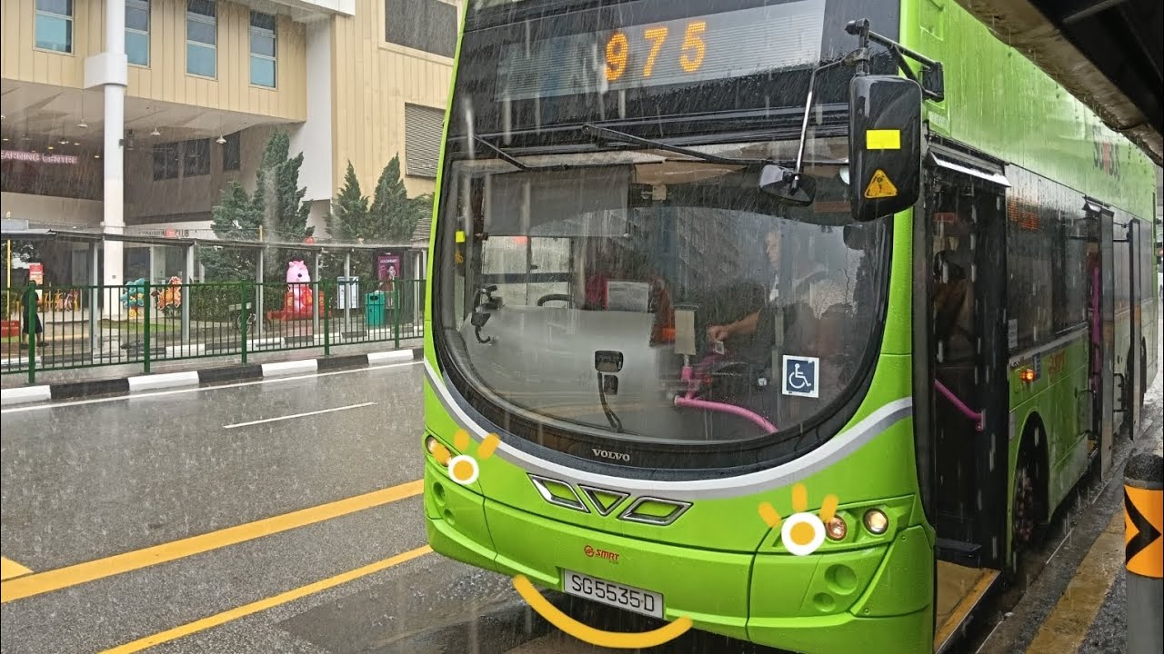 [Valentine's Day & CNY Special 🌹❤️🧨🧧] Taking bus service 975 to Lim Chu Kang after it got rerouted