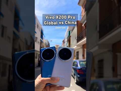 Vivo x200 Pro Global vs Vivo x200 Pro China: Zoom Test!