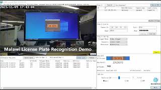 Malawi Automated Number Plate Recognition Demo LPR Cameras ALPR Camera for Smart City Solution