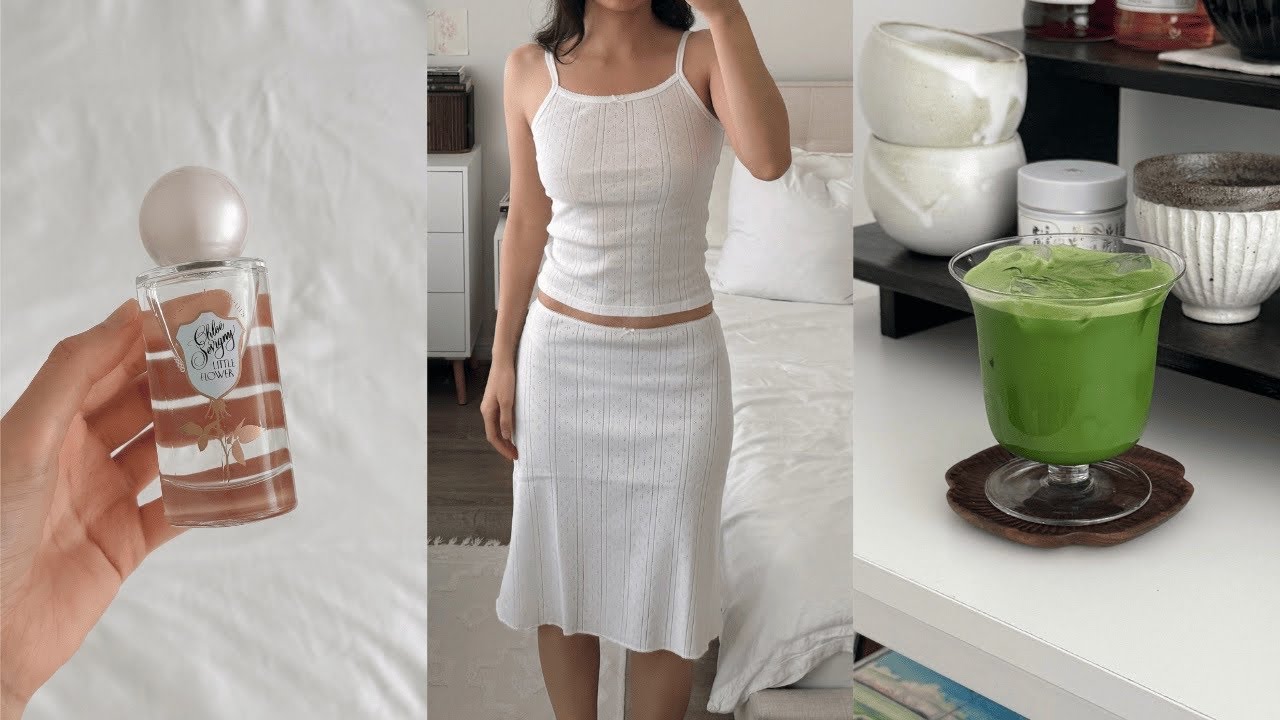 summer days of a home cafe barista and homebody: slice of life, matcha, tea shopping around london