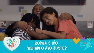 Romeu e Téo visitam o avô juntos | A Infância De Romeu e Julieta