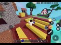 Dominating in 1v1 Winstreak…(Roblox Bedwars)
