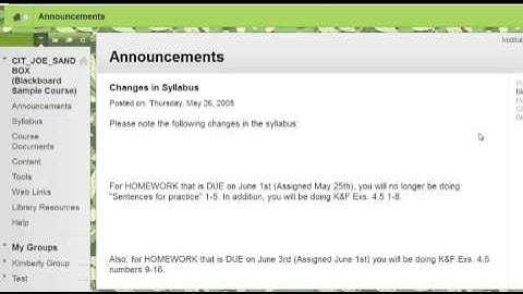 Blackboard 9.1.13: Student Help