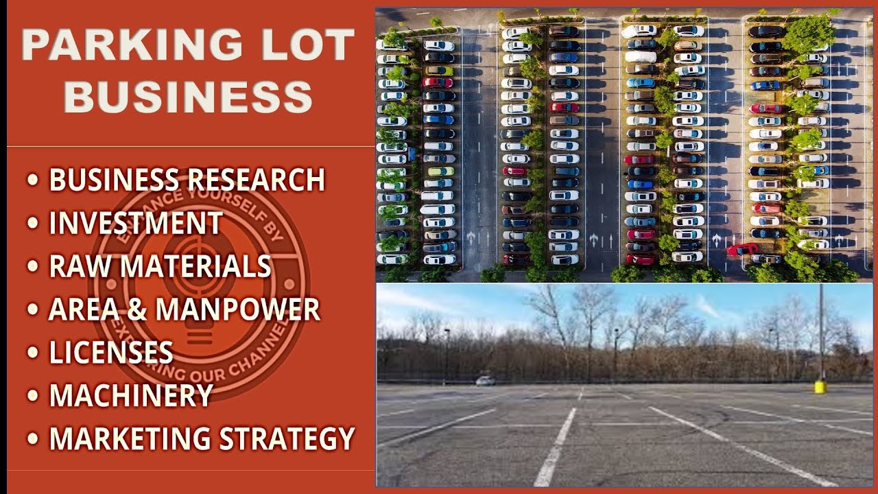 Parking lot's gone Viral #businessideas2023 #biztok #invest #carparki