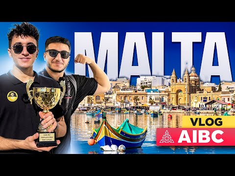 MALTA&#39;YA GİTTİK | AIBC SUMMIT VLOG | MALTA MARKET FİYATLARI