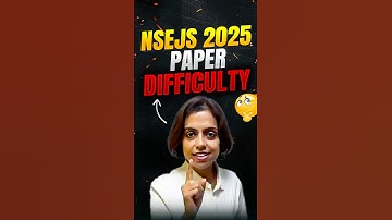 NSEJS 2025 Paper Leaked? Expected Difficulty & Real Prep Tips! #shorts #nsejs #olympiads #olympiads