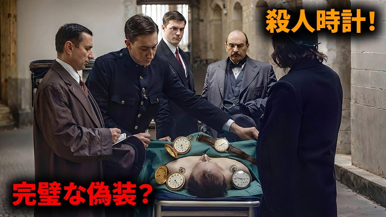 衝撃的な秘密を隠すため、犯人が遺体のそばにわざと残した大量の不気味な時計が、完璧な偽装を暴く。【映画紹介】