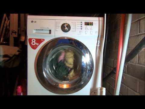 LG F1222TD Direct Drive Washing machine : Cotton quick 60 (Full cycle)